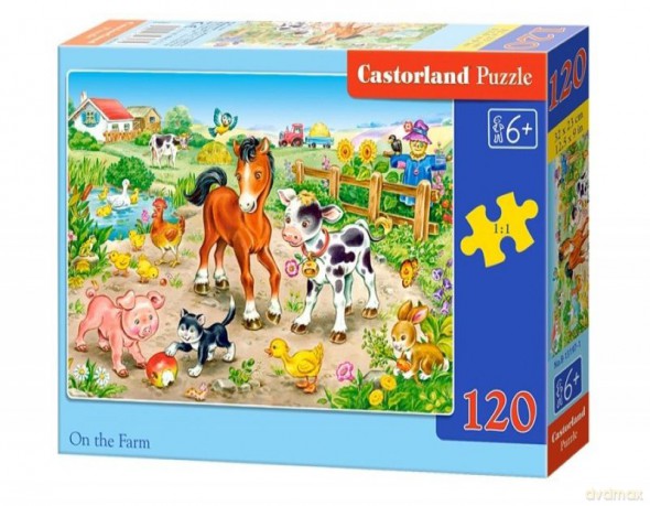 CASTOR 120 el. Na farmie [PUZZLE]