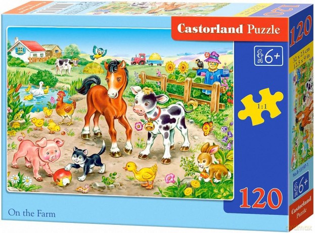 CASTOR 120 el. Na farmie [PUZZLE]