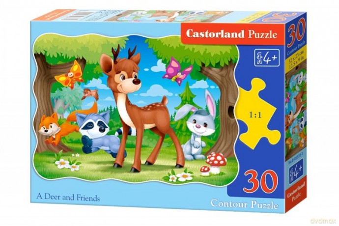 CASTOR 30 el. Jelonek i przyjaciele [PUZZLE]