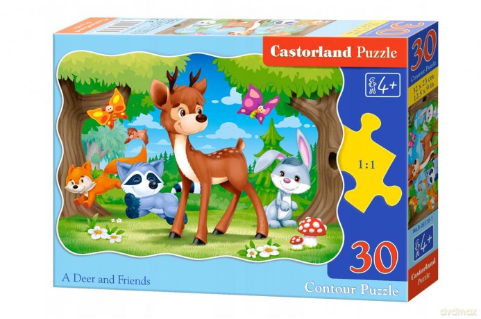 CASTOR 30 el. Jelonek i przyjaciele [PUZZLE]