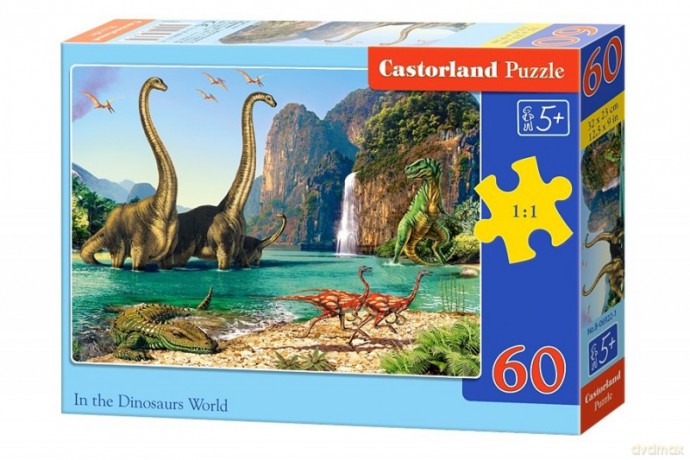 CASTOR 60 el. W świecie dinozaurów [PUZZLE]