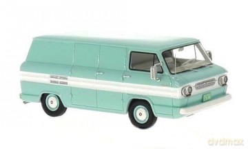 Chevrolet Corvair Box Wagon 1963 (light turquois/white)