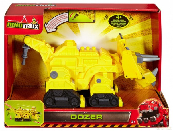 DINOTRUX Pojazdy z dźwiękami, Dożer