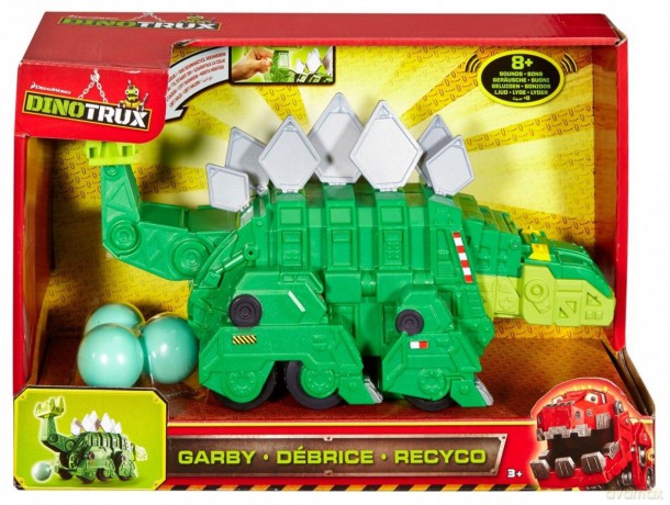 DINOTRUX Pojazdy z dźwiękami, Garby