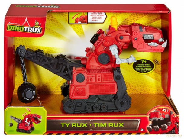 DINOTRUX Pojazdy z dźwiękami, TyRux