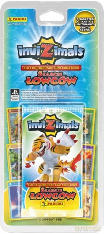 Invizimals S3 blister z kartami Starcie Łowców (5+1LE) [KARTY]