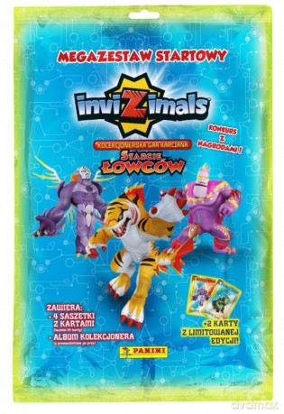 Invizimals S3 mega zestaw startowy Starcie Łowców (4+2LE) [KARTY]