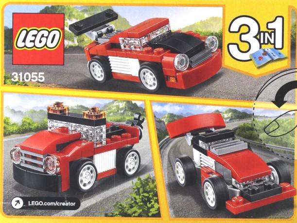 LEGO Creator Czerwona wyścigówka (31055) [KLOCKI]