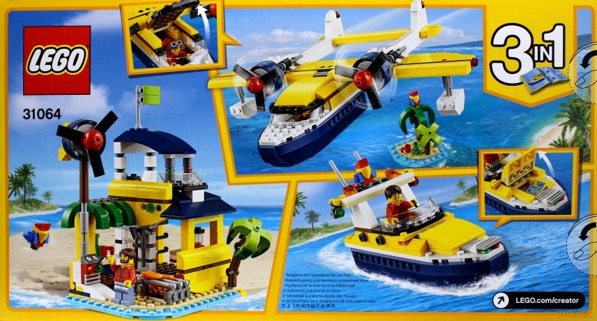 LEGO Creator Przygody na wyspie (31064) [KLOCKI]