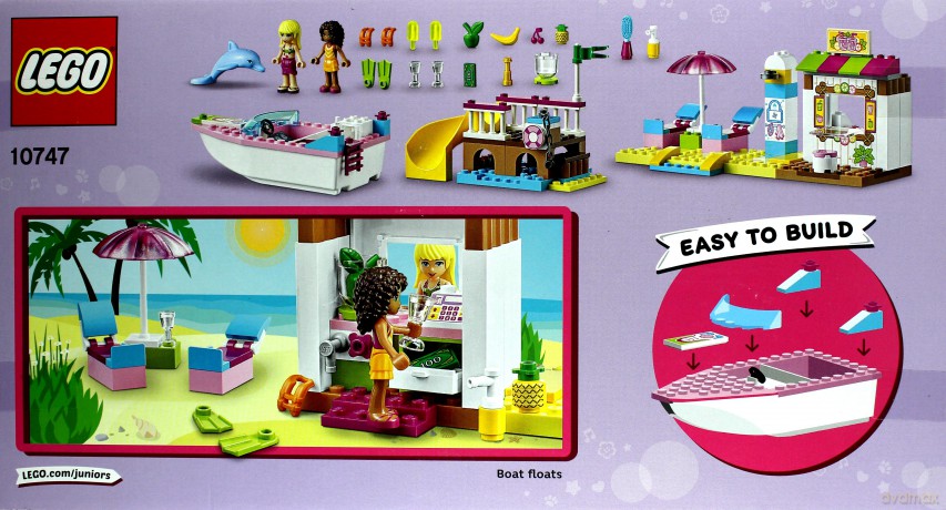 LEGO Juniors Wakacje na plaży (10747) [KLOCKI]