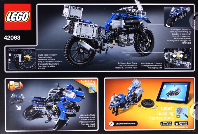 LEGO Technic BMW R 1200 GS Adventure (42063) [KLOCKI]