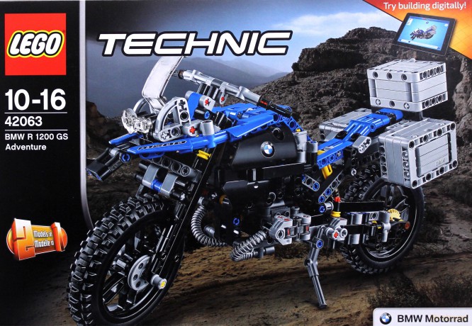 LEGO Technic BMW R 1200 GS Adventure (42063) [KLOCKI]