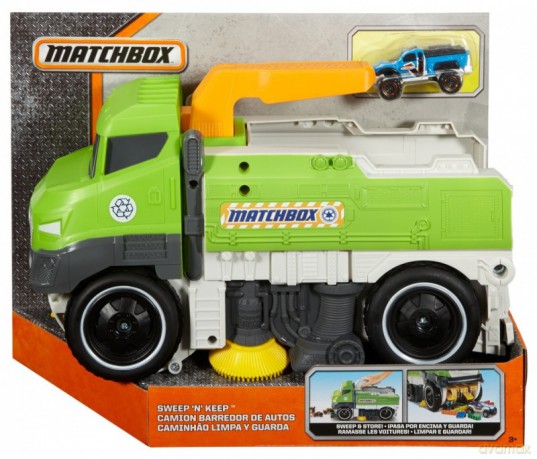 MATCHBOX Zamiatarka samochodzików