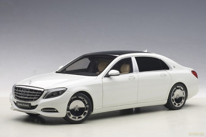 Mercedes Maybach S-Klasse S600 (SWB) 2015 (white)