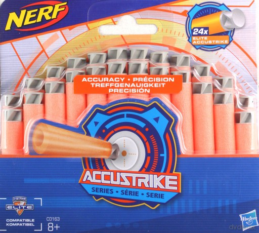 Nerf Accustrike strzalki 24 sztuki