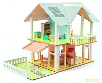 WOODYLAND Domek z balkon em 'Nancy'