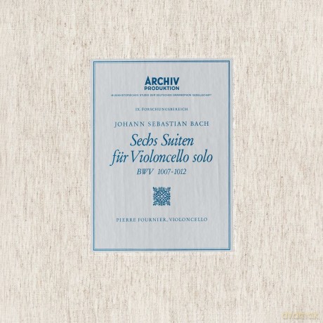Pierre Fournier: Bach Cello Suites [3xWinyl]