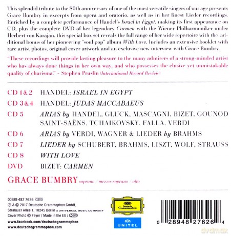 Grace Bumbry: The Art Of Grace Bumbry [9CD]