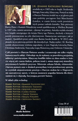 Harry Potter i Kamień Filozoficzny (czarna edycja) - J.K. Rowling [KSIĄŻKA]