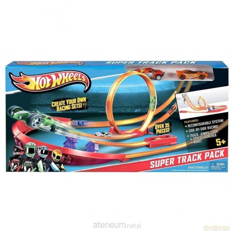 Hot Wheels Track Builder - Superpakiet torów