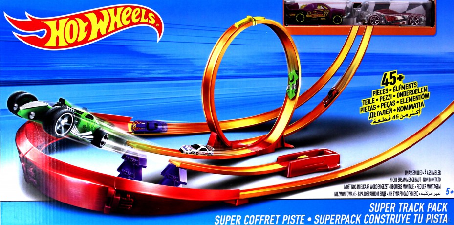 Hot Wheels Track Builder - Superpakiet torów