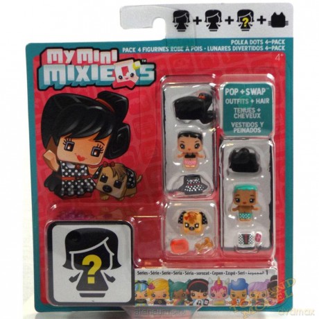 My Mini MixieQ's - Figurki 4-pak Grochy [FIGURKA]