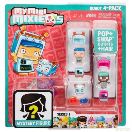 My Mini MixieQ's - Figurki 4-pak Robot [FIGURKA]