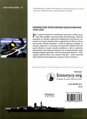 Niemieckie pancerniki kieszonkowe 1939-1945 - Gordon Williamson [KSIĄŻKA]