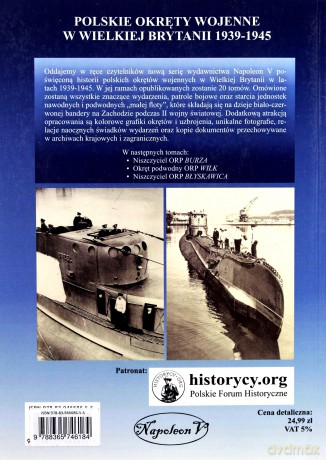 Okręt podwodny ORP Orzeł - Mariusz Borowiak [KSIĄŻKA]