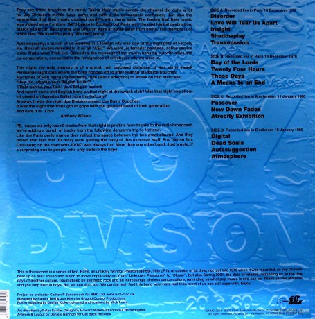 Joy Division: Les Brains Douches [2xWinyl]
