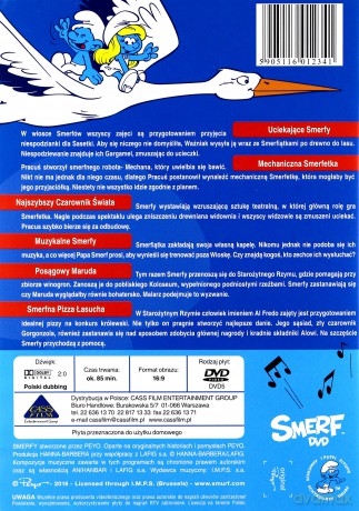 Smerfy. Muzykalne Smerfy [DVD]