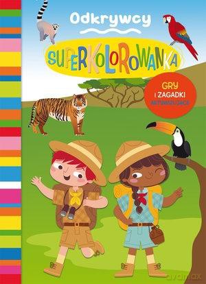 Superkolorowanka. Odkrywcy [KSIĄŻKA]
