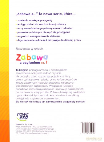Szkoła na miarę. Zabawa z czytaniem cz. 1 [KSIĄŻKA]