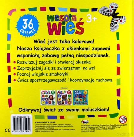 Wesoła Wieś 36 okienek [KSIĄŻKA]