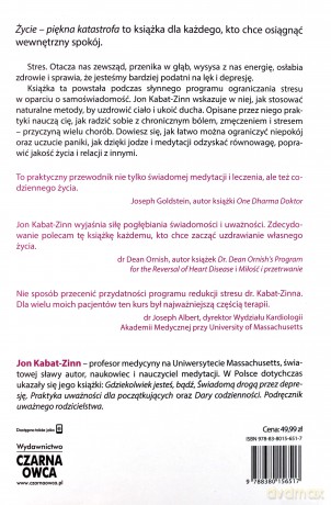 Życie. Piękna katastrofa - Jon Kabat- Zinn [KSIĄŻKA]