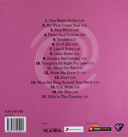 Kolekcja Elvis Presley Tom 1-12 Pakiet [12CD]