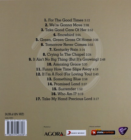 Kolekcja Elvis Presley Tom 1-12 Pakiet [12CD]