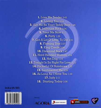 Kolekcja Elvis Presley Tom 1-12 Pakiet [12CD]
