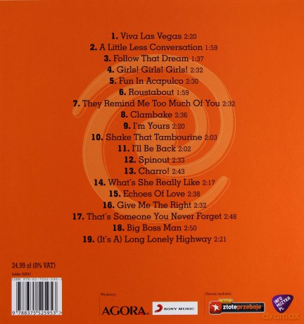 Kolekcja Elvis Presley Tom 1-12 Pakiet [12CD]