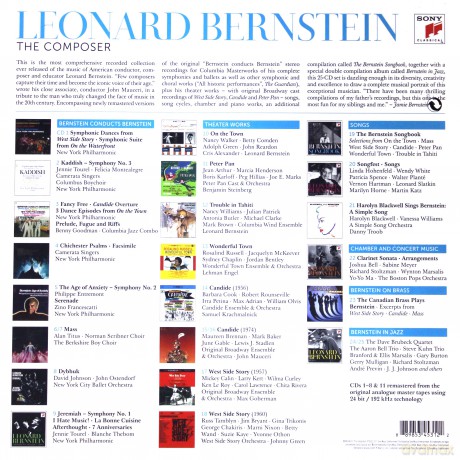 Leonard Bernstein: Leonard Bernstein - The Composer [BOX] [25CD]