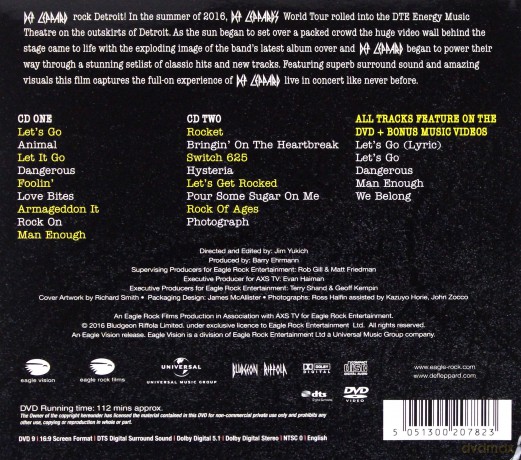 Def Leppard: And There Will Be A Next Time...Live From Detroit [2CD]+[DVD]