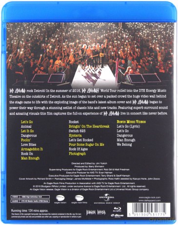 Def Leppard: And There Will Be A Next Time...Live From Detroit [Blu-Ray]