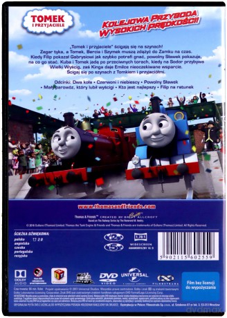 Tomek i Przyjaciele: Lokomotywki na start [DVD]