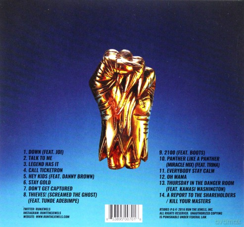 Run the Jewels: 3 [CD]
