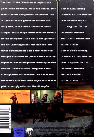 Dune der Wüstenplanet [2DVD]
