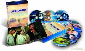 Gwiezdne Wojny: Kompletna Saga (Star Wars) (Gwiezdne wojny: Część I - Mroczne widmo / Gwiezdne wojny: Część II - Atak klonów / Gwiezdne wojny: Część III - Zemsta Sithów / Gwiezdne wojny / Gwiezdne wojny: Część V - Imperium kontratakuje / Gwiezdne wojny: C