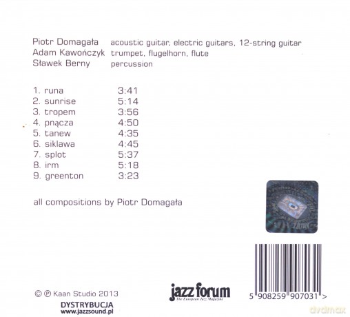 Piotr Domagała: Pnącza [CD]