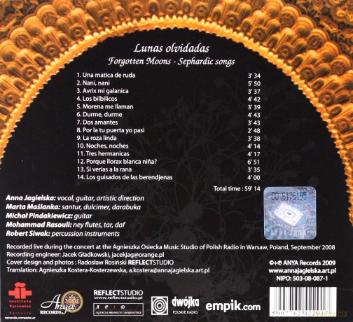Anya Jagielska: Lunas Olvidadas [CD]