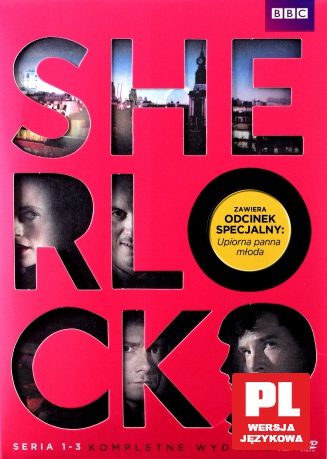 Sherlock seria 1+2+3 (BBC) [BOX] [12DVD]