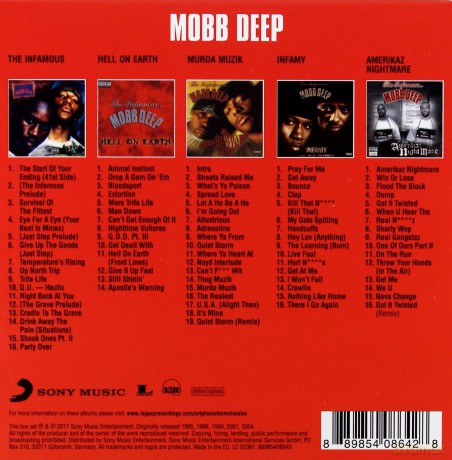 Mobb Deep: Original Album Classics [5CD]